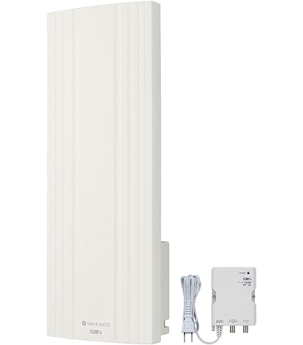 Amazon | サン電子 地デジ平面アンテナ アイボリーホワイト SDA-20-2A